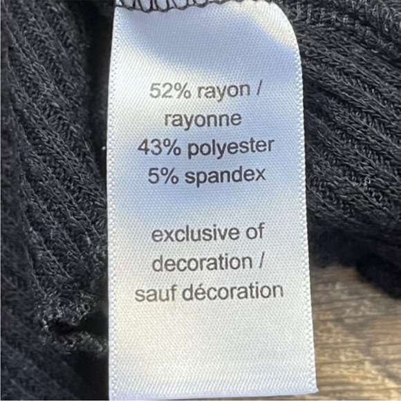 Maurices Black Fitted Sleeveless Tank Top - Picture 7 of 7